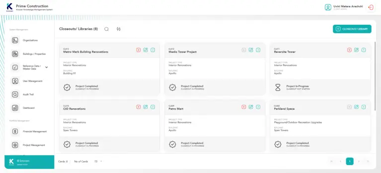 product dahboard preview